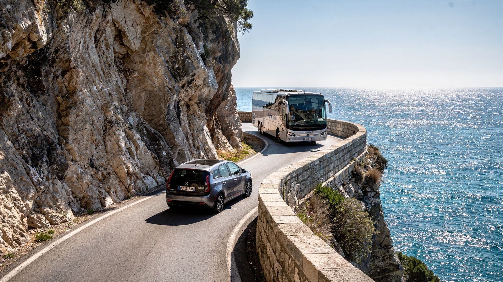 Conducir por la Costa Amalfitana no es para todo el mundo