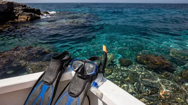 Diving snorkeling