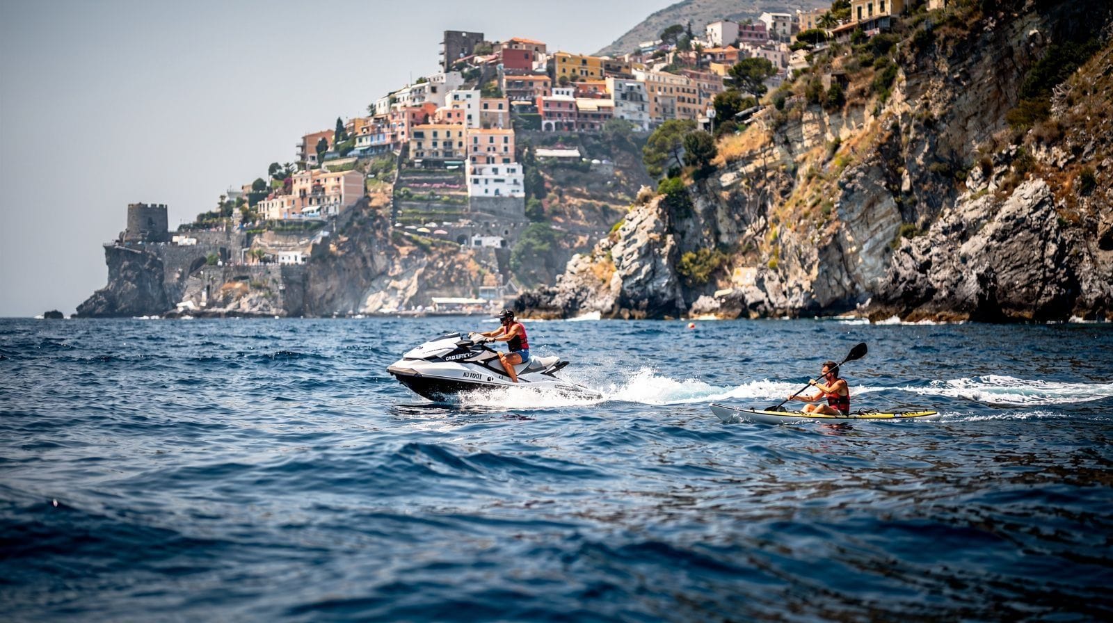 Sport acquatici sulla Costiera Amalfitana