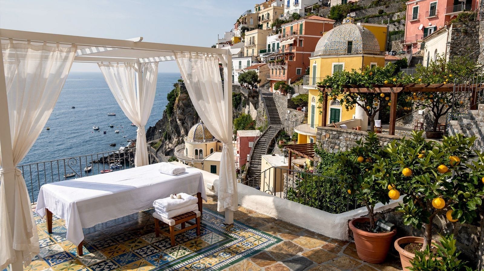 Benessere e spa sulla Costiera Amalfitana