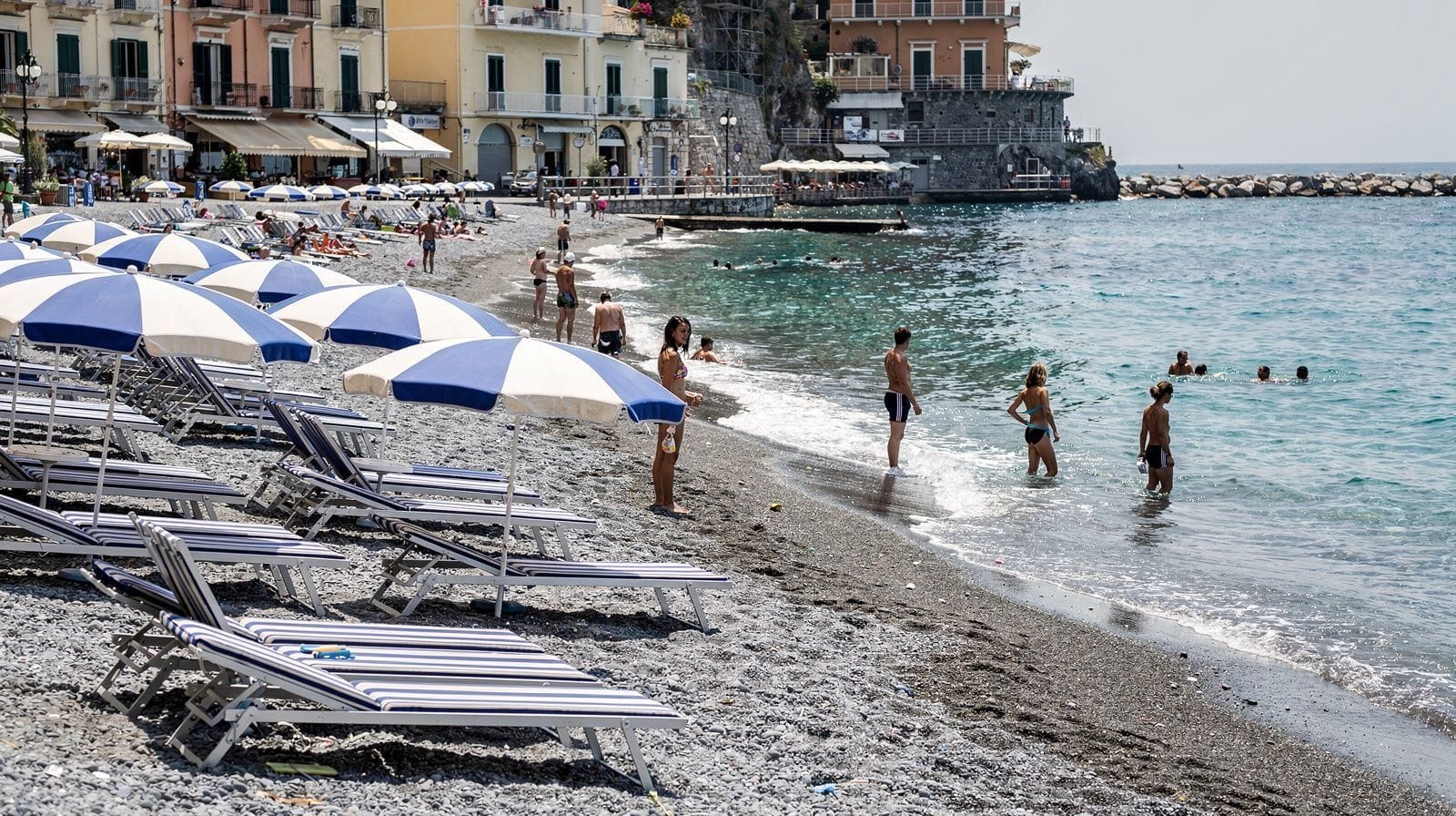 Les plages de Minori et Maiori : un autre visage de la Côte Amalfitaine