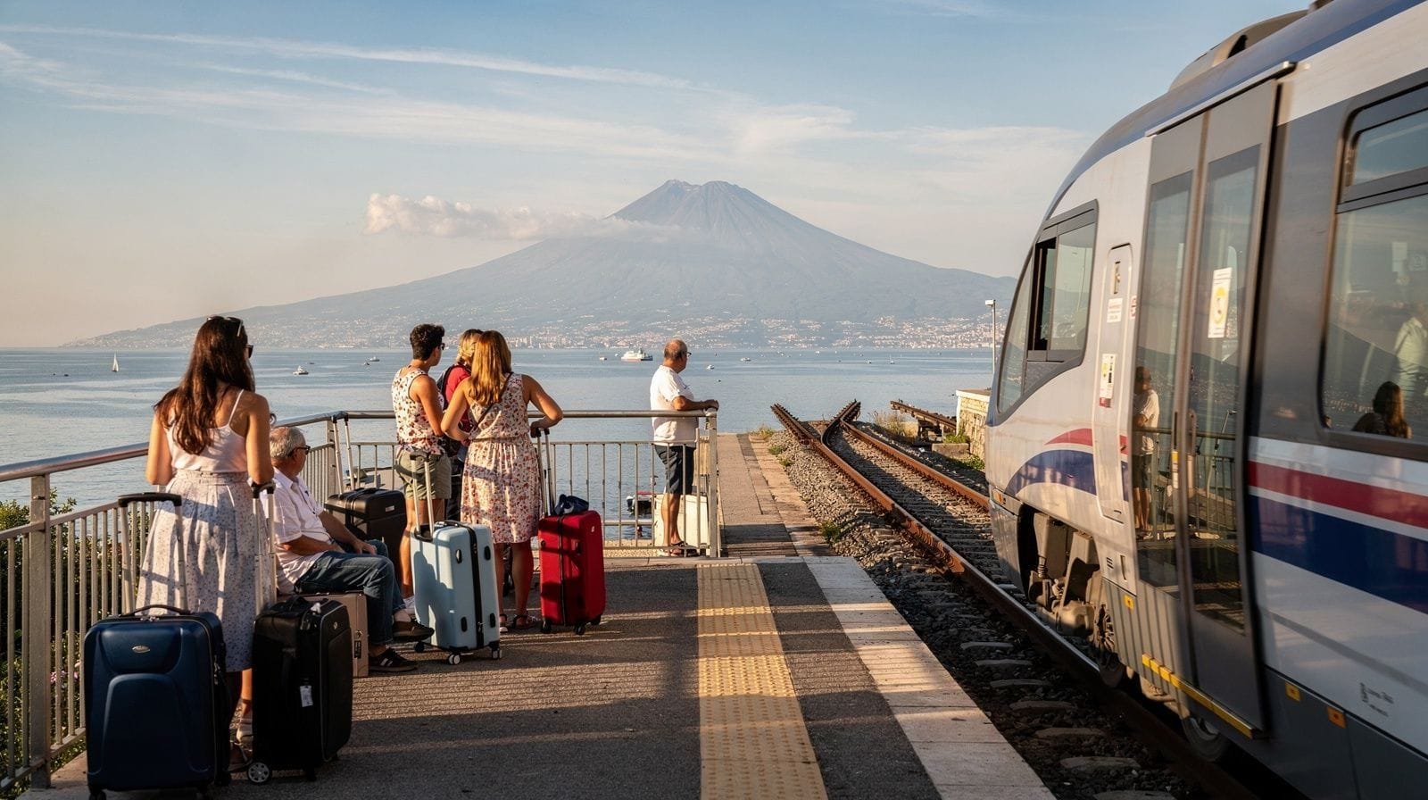 Transport Naples-Sorrente : train, route et transferts