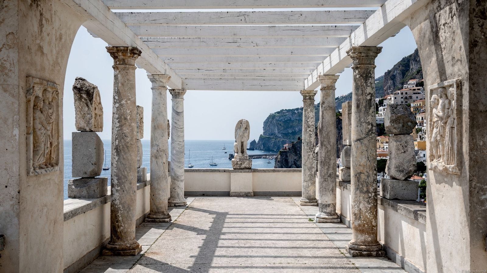 Villa San Michele à Capri : le jardin d'Anacapri suspendu au-dessus de la mer