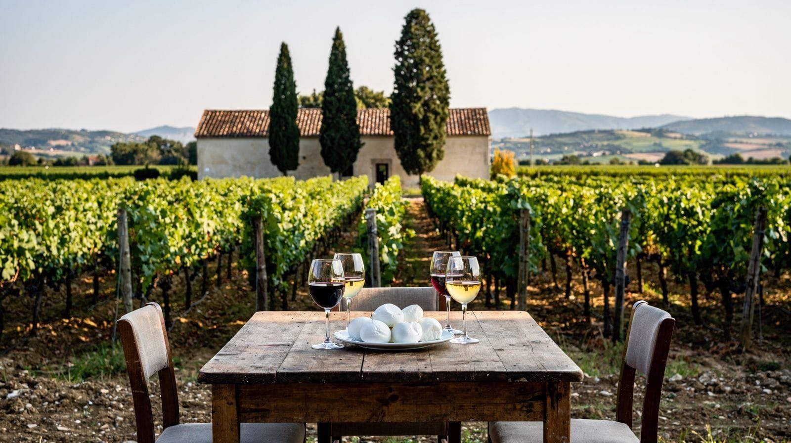 Dégustation de vins près de Paestum : un terroir différent de la Côte Amalfitaine