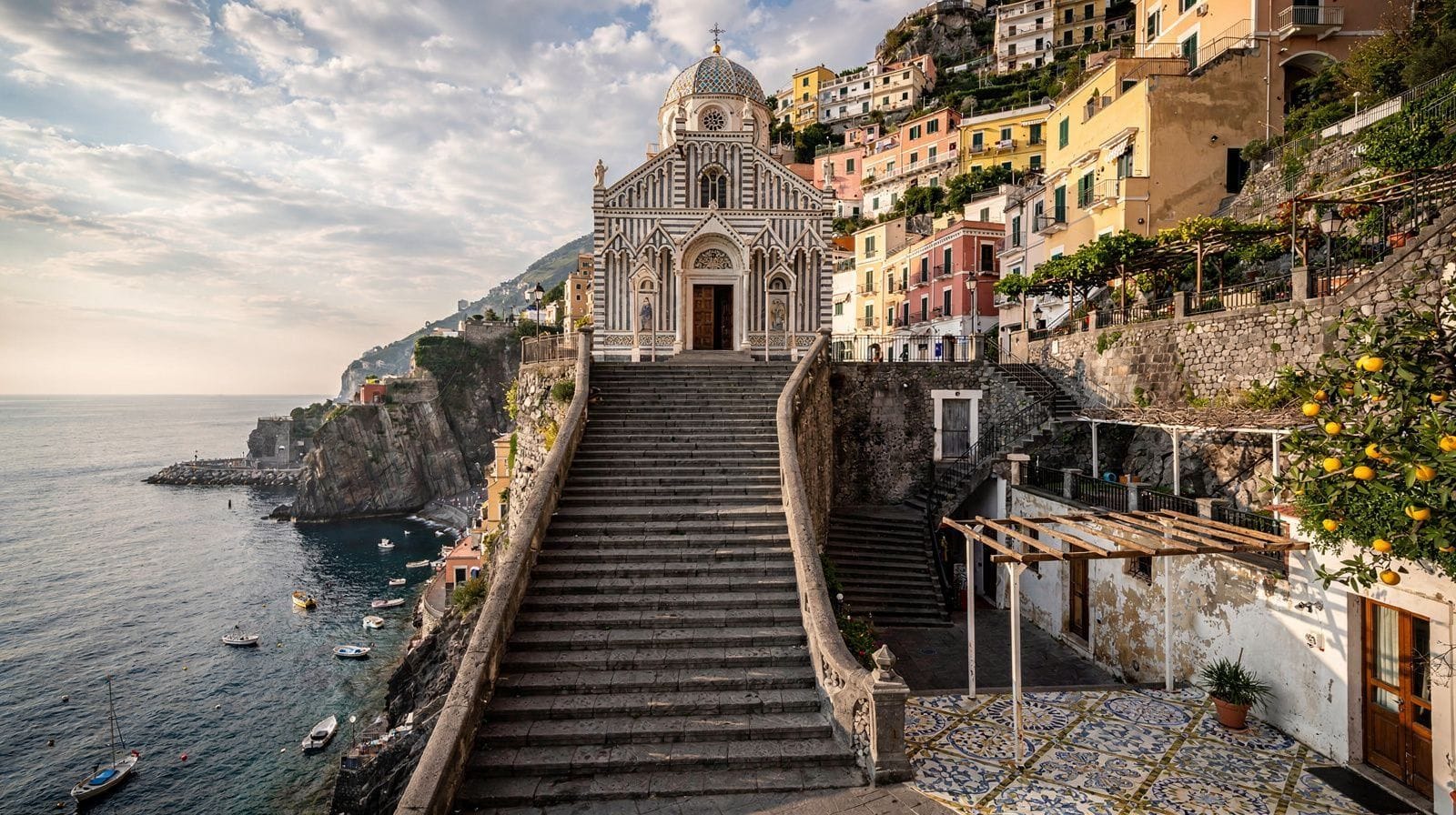 Costiera Amalfitana in 3 giorni: Positano, Amalfi e Ravello in bus e traghetto